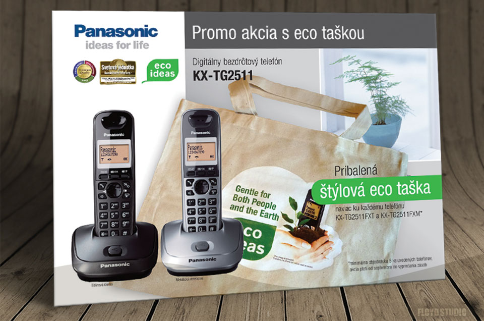 Panasonic local product promo - Local promotion of selected product on Slovak and Czech market