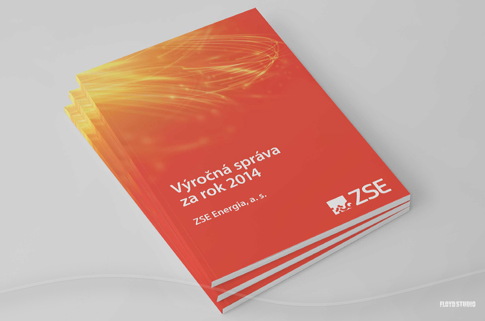 ZSE Annual Report 2014 - Graphic design, layout, DTP